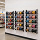 TheLAShop Roll Storage Holder for Vinyl Wrap, Gift Paper Rolls Wall-Mount Image