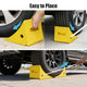 TheLAShop 35 in. Tire Wheel Chock (Pair), 66,000lbs Load Capacity Image