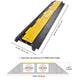 TheLAShop 2-channel Cable Protector Ramp Sidewalk Cable Cover D1 3/16" Image