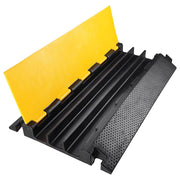 TheLAShop 3-channel Cable Ramp Warehouse Sidewalk Cable Wire Cover Image