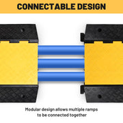 TheLAShop 3-channel Hose Cable Protector Ramp Cover 3" Cables Image