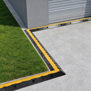 TheLAShop 1-Channel Cable Ramp 90° Turns Left/Right Corner to Cover 2" Cables Image