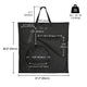 TheLAShop 36" Spin Wheel Protective Padded Carry Backpack with Pockets Image