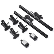 TheLAShop 12W 19in. Clamp Light Fixture for Rollup Retractable Banner Stands 2 Packs Image