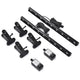 TheLAShop 12W 19in. Clamp Light Fixture for Rollup Retractable Banner Stands 2 Packs Image