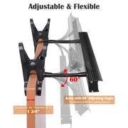 TheLAShop 12W 19in. Clamp Light Fixture for Rollup Retractable Banner Stands 2 Packs Image