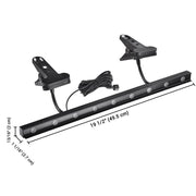 TheLAShop 12W 19in. Clamp Light Fixture for Rollup Retractable Banner Stands 2 Packs