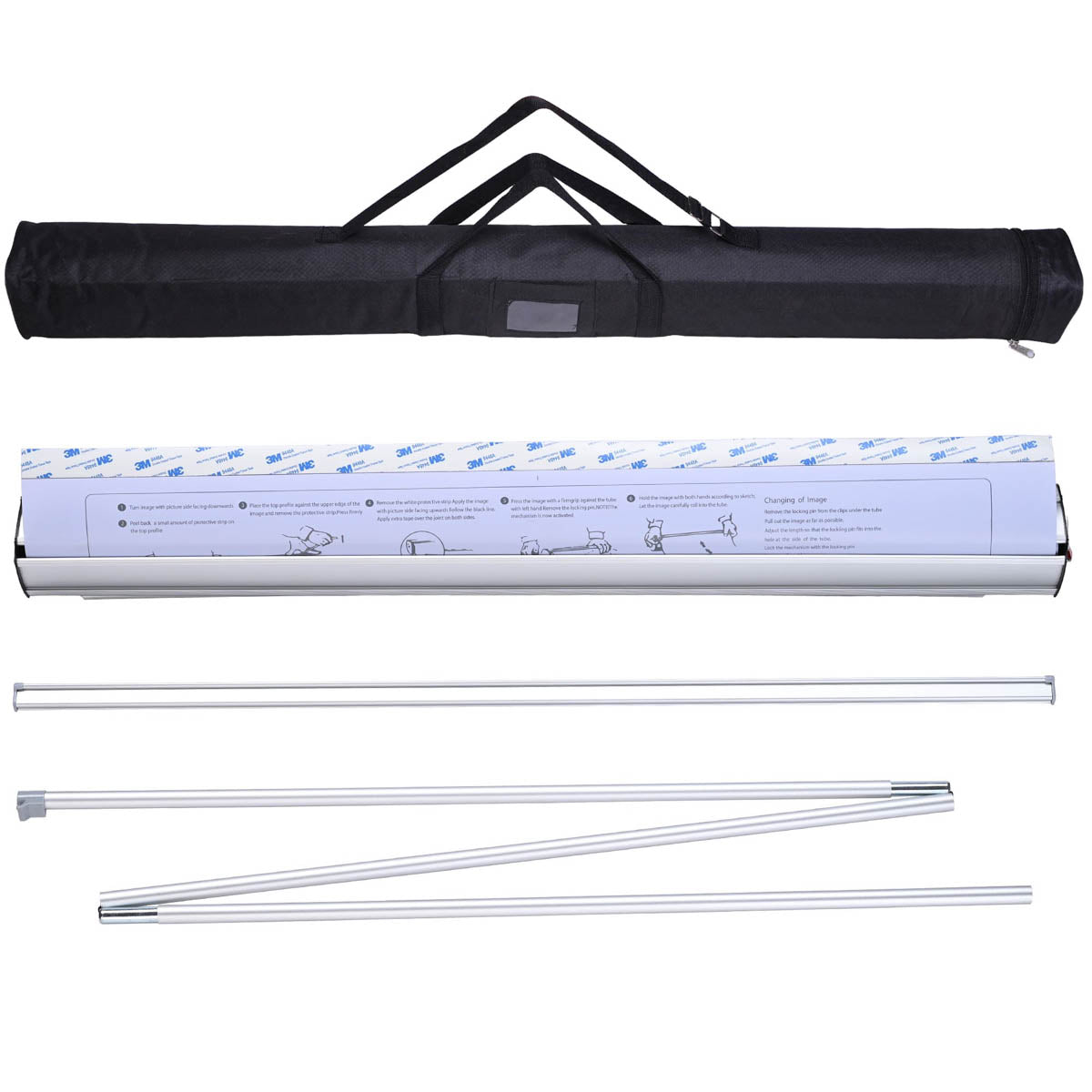 TheLAShop Custom Retractable Banner Stand (Rollup Signs 33