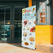 TheLAShop Custom Retractable Banner Stand (Rollup Signs 33"x79") Image