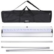 TheLAShop 33" x 79" Aluminum Retractable Banner Stand w/ Bag 5ct. Image