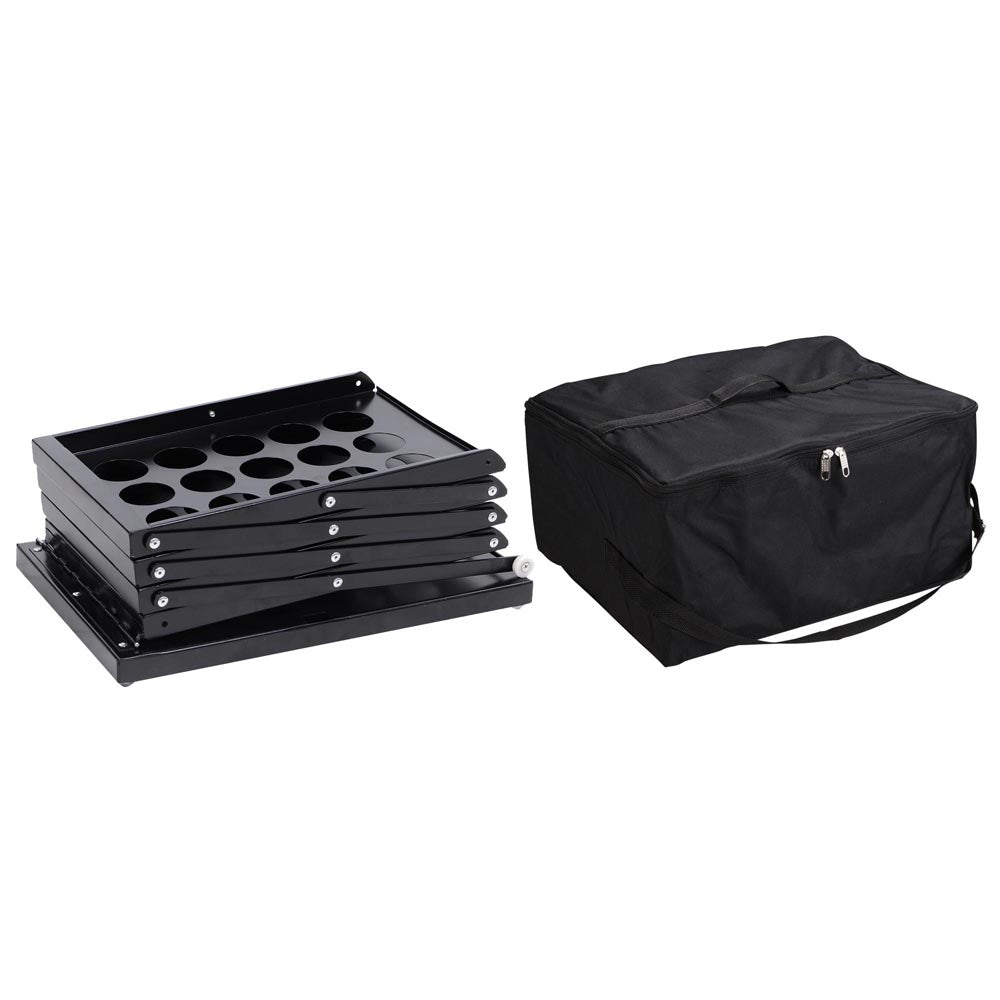 TheLAShop 4 Pocket Folding Literature Rack Brochure Stand