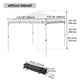 TheLAShop 10x10 Pop Up Canopy Art Fair Booth w Rolling Bag, Optional Sidewalls Image