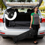 TheLAShop 10x10 Pop Up Canopy Art Fair Booth w Rolling Bag, Optional Sidewalls Image
