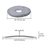 TheLAShop 10ct. Feather Flag Weighted Base for Advertising, Open House Flags Image