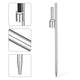 TheLAShop 10ct. 20in. Feather Flag Spike Base for Advertising Flags Image
