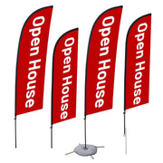 TheLAShop 10ct. Feather Flag Pole - Choose Height, Spike & Base Image