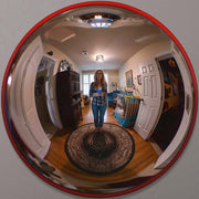 TheLAShop 18" Wide Angle Convex Mirror Room OOTD Selfie Mirror Image