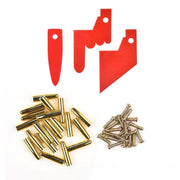 TheLAShop Pegs & Red Points for Prize Wheels, Gold Pegs & (3)Pointers Image