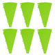 TheLAShop Custom Modular Prize Wheel Pieces - Plate, Center, Pegs Options, Green Plates 6ct/pk Image