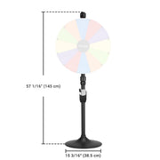 TheLAShop Heavy Duty Round Base Stand for Prize Wheel Image