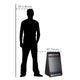 TheLAShop Plinko Board Prize Drop Carnival Game Board 25" - 41" Size Options, 30in with Light Image