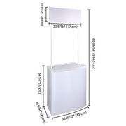 TheLAShop Trade Show Portable Promotional Counter Table Booth Display Image