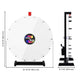 TheLAShop Blank Prize Wheel Promotional Spin Wheel Multi-Pack Bundle, 24in 5ct. Image
