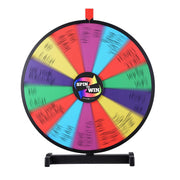 TheLAShop 24" Tabletop Dry Erase Spinning Prize Wheel - Custom Options Image
