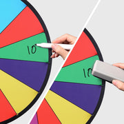 TheLAShop 24" Tabletop Dry Erase Spinning Prize Wheel - Custom Options Image