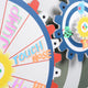 TheLAShop Gears Prize Wheel Spinner Tabletop, 24" Image