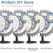 TheLAShop Gears Prize Wheel Spinner Tabletop, 24" Image