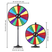 TheLAShop 36" Dry Erase Prize Wheel with Stand - Custom & 3 Style Options Image