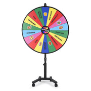 TheLAShop 48" Prize Wheel with Heavy Duty Rolling Stand Image
