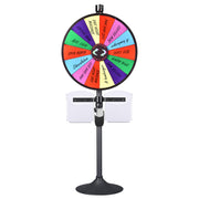 TheLAShop 24" Trade Show Prize Wheel with 8.5x11 Acrylic Flyer Holder Image