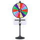 TheLAShop 24" Trade Show Prize Wheel with 8.5x11 Acrylic Flyer Holder Image