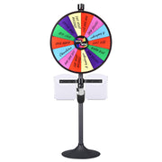 TheLAShop 24" Trade Show Prize Wheel with 8.5x11 Acrylic Flyer Holder Image