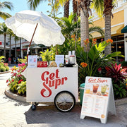 TheLAShop Sandwich Board Sidewalk A Frame Signboard PVC Poster Stand Image