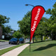TheLAShop 10ct. Teardrop Flag Pole - Choose Height, Spike & Base Image