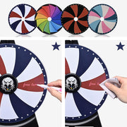 TheLAShop 12" Spin Prize Wheel Template Customization Set(4) Image