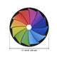 TheLAShop 12" Spin Prize Wheel Template Customization Set(4) Image