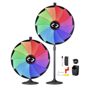 TheLAShop 36" Prize Wheel 2in1 Tabletop or Floor Stand 12-Slot