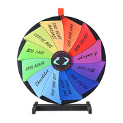 WinSpin 24" Pinwheel Dry Erase Tabletop Prize Wheel 12 Slot