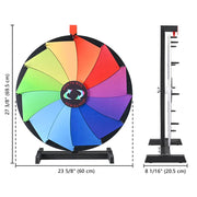 TheLAShop 24" Pinwheel Dry Erase Tabletop Prize Wheel 12 Slot