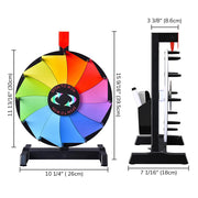 TheLAShop 12" Spin Prize Wheel 12 Slots Wall Mounted & Tabletop Image