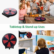 TheLAShop Drinking Game 10" Prize Wheel Tabletop & Stand-up for Club Image