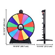 TheLAShop 20" Dry Erase Spin Prize Wheel Image