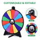 TheLAShop 20" Dry Erase Spin Prize Wheel Image