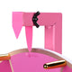 TheLAShop 12" Pink Dry Erase Spin Wheel Game Tabletop Image