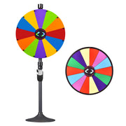 TheLAShop 24" Spin Wheel with Stand & Custom Slots for Events Image