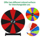 TheLAShop 24" Dry Erase Prize Wheel with 12 Customizable Segments Image